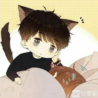 ♥️ emoji Couple fanart(anime) | @longroadtohell Telegram sticker 13 of 70