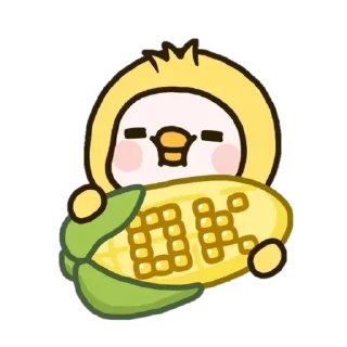 👍 emoji CHICK Dumb Telegram sticker 6 of 10