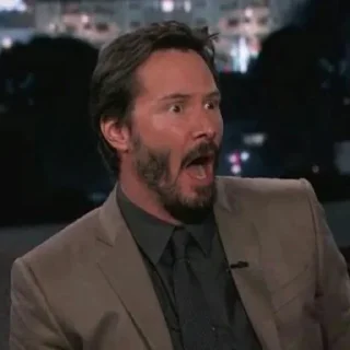 ⚙️ emoji Keanu Reeves‎ @BarbieBoySwag Telegram sticker 10 of 120