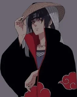 😌 emoji Uchiha Telegram sticker 24 of 59