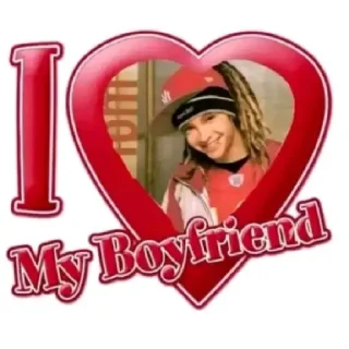 💝 emoji Tom Kaulitz ❤️‍🔥 Telegram sticker 8 of 59