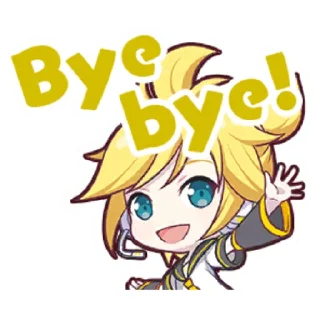 👋 emoji Project Sekai Len Telegram sticker 9 of 25