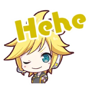 😉 emoji Project Sekai Len Telegram sticker 11 of 25