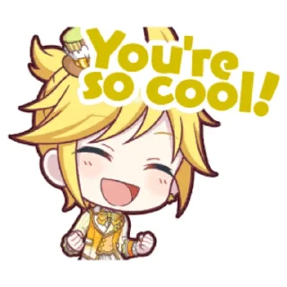 😄 emoji Project Sekai Len Telegram sticker 23 of 25