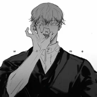 🔗 emoji naoya zenin  @myshadowww Telegram sticker 10 of 65