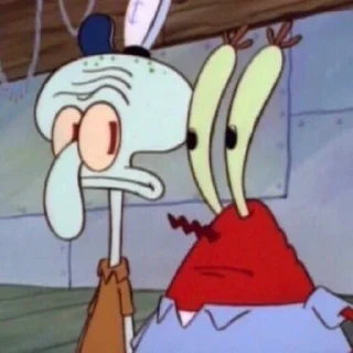Sticker from spongebob