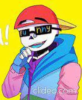🛹 emoji Fresh sans reaction by @bambiwasfound Telegram sticker 17 of 67