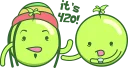 🌿 emoji weed Telegram sticker 19 of 55
