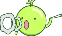 Sticker from weed