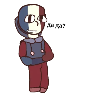 Sticker from 🇫🇷France [countryhuman]🇫🇷