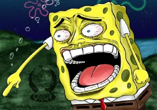 😂 emoji spongebob Telegram sticker 15 of 18