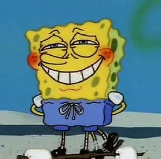 😅 emoji spongebob Telegram sticker 14 of 18