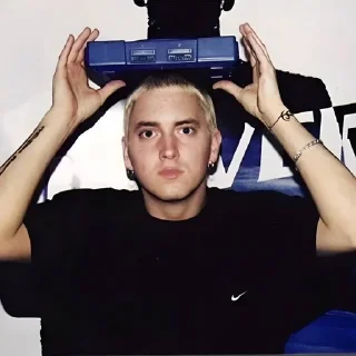🤍 emoji Eminem || @byverrmy Telegram sticker 7 of 118
