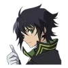👍 emoji Owari no Seraph Telegram sticker 21 of 90
