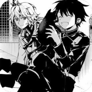 Sticker from mika and yuu