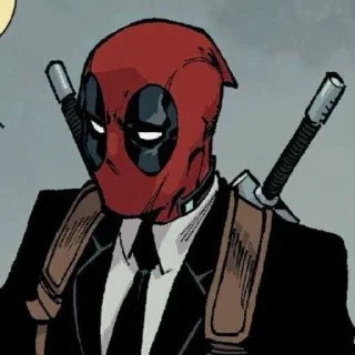 🕸️ emoji Deadpool Telegram sticker 5 of 7