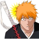 😱 emoji Bleach Telegram sticker 12 of 80