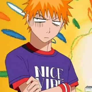🤡 emoji Bleach Telegram sticker 10 of 67