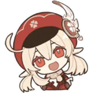 🪁 emoji Klee Telegram sticker 15 of 15