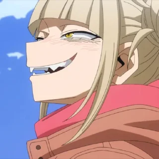 😈 emoji Himiko Toga @StickersofAnime Telegram sticker 17 of 32