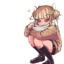 ❤️ emoji Toga Himiko Telegram sticker 15 of 84