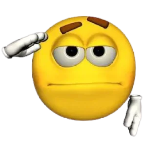 🤚 emoji Yellow collection💛 @Parsa_sky_walker Telegram sticker 11 of 119