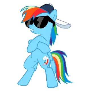 Sticker from млп радуга @stickermily