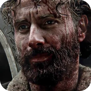💇 emoji (TWD RICK GRIMES)  MH Telegram sticker 22 of 102