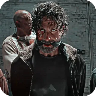 🍖 emoji (TWD RICK GRIMES)  MH Telegram sticker 17 of 102