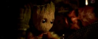 😍 emoji Groot @marvelvideosticker Telegram sticker 19 of 31