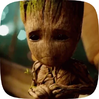 Sticker from Groot @marvelvideosticker