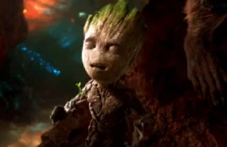 😄 emoji Groot @marvelvideosticker Telegram sticker 13 of 31