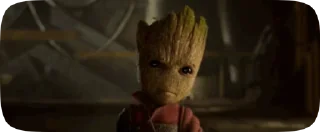 😠 emoji Groot @marvelvideosticker Telegram sticker 5 of 31