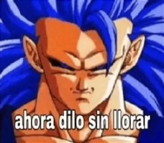 😭 emoji Dragon Ball Telegram sticker 19 of 29