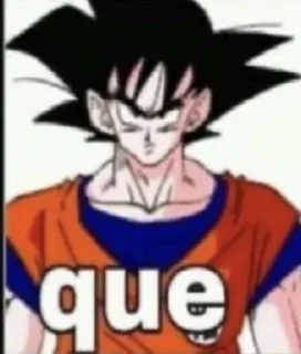 🤷‍♂ emoji Dragon Ball Telegram sticker 16 of 29