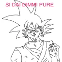 Sticker from Dragon ball