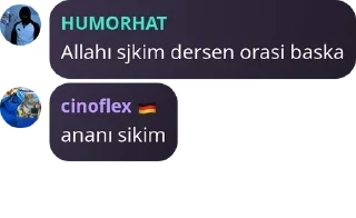 🏝️ emoji Humor Hat Chat #KimseBaşEdemez pack by @QuotLyBot Telegram sticker 17 of 120