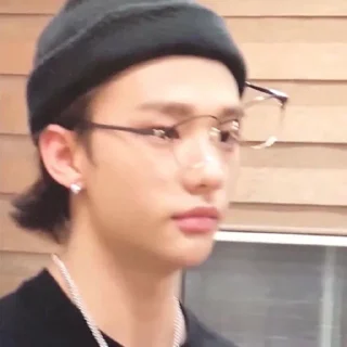 🤓 emoji Hyunjin Telegram sticker 13 of 101