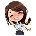 😅 emoji My girls Telegram sticker 8 of 118