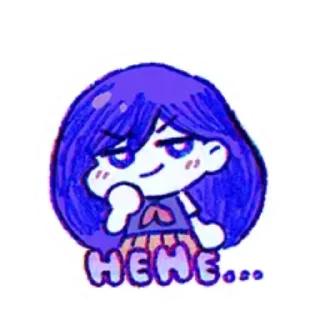 😏 emoji Omori Telegram sticker 13 of 47