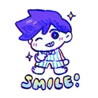 😁 emoji Omori Telegram sticker 6 of 47