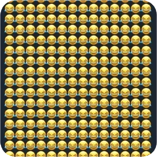 😂 emoji H Telegram sticker 11 of 38