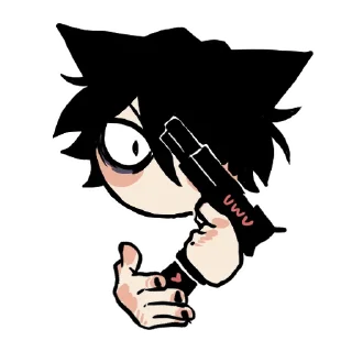 💕 emoji Edgy catboy Telegram sticker 12 of 73