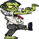 🤑 emoji Halloween Zombie Telegram sticker 7 of 16
