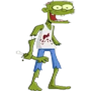 😁 emoji Halloween Zombie Telegram sticker 15 of 16