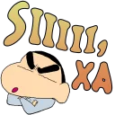 Sticker from Shin-chan en galego