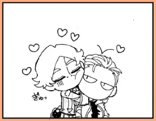 ❤️ emoji Identity v 三三ᕕ( ᐛ )ᕗ @kiddos_Stickers Telegram sticker 14 of 90