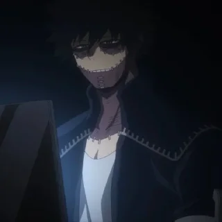 😈 emoji Dabi @StickersofAnime Telegram sticker 3 of 19