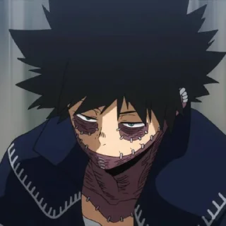 😏 emoji Dabi @StickersofAnime Telegram sticker 11 of 19