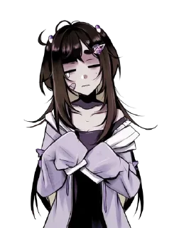 😥 emoji yuuna!!! @mango_rulez Telegram sticker 14 of 15